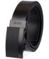 Men’s Exact System Track Lock Plaque Buckle Belt