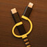 THUMBS UP! Hufflepuff 1 m USB-C To Lightning Cable