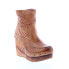 Фото #4 товара Bed Stu Nadea F328020 Womens Brown Leather Zipper Casual Dress Boots