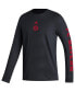 ფოტო #2 პროდუქტის Men's Black Bayern Munich Team Crest Long Sleeve T-Shirt