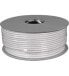 Goobay 120 dB SAT Coaxial Cable - 4x Shielded - CCS - 100 m - white - PVC - Eca - 100 m - White