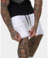 Men's United Distressed Biker Shorts