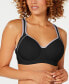 ფოტო #1 პროდუქტის Women's Contrast Trim Contour Sport Bra 853302