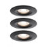 Фото #1 товара PAULMANN Nova Mini - Recessed lighting spot - LED - 4 W - 2700 K - 310 lm - Black