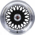 Колесный диск литой R-Style Wheels RS01 black horn polished 9x16 ET20 - LK4/100 ML73.1