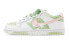 Фото #2 товара Кеды Nike Dunk Low ГС зелено-розовые DH9765-100