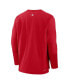 Men's Red St. Louis Cardinals Authentic Collection Player Performance Pullover Sweatshirt