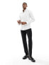 ONLY & SONS slim fit easy iron shirt in white