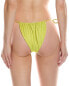 Monica Hansen Beachwear Lurex Side Tie String Bikini Bottom Women's