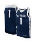 ფოტო #1 პროდუქტის Men's #1 Navy Butler Bulldogs Replica Basketball Jersey