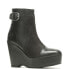 Фото #2 товара Harley-Davidson Celina 5" Wedge D84731 Womens Black Ankle & Booties Boots