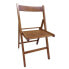 Фото #1 товара Складной стул орех древесина бука (79 x 42,5 x 47,5 cm)
