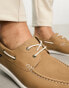 Ben Sherman boat shoes in sand