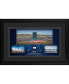 Фото #1 товара Kansas City Royals Framed 10" x 18" Stadium Panoramic Collage with a Piece of Game-Used Baseball - Limited Edition of 500