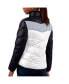 ფოტო #1 პროდუქტის Women's White, Black Las Vegas Raiders New Star Quilted Full-Zip Jacket