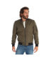 Men's Classic Faux Fur Lined Bomber Jacket