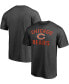 Фото #1 товара Men's Heathered Charcoal Chicago Bears Victory Arch T-shirt
