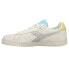 Фото #3 товара Diadora Game L Low Icona Lace Up Womens Off White Sneakers Casual Shoes 177363-