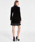 Фото #2 товара Women's Velvet Blazer Dress