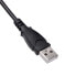 Фото #3 товара Akyga AK-USB-20 - 1.5 m - Black - USB A - UC-E6 - Male/Male - Any brand