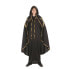Cloak Costume for Adults M/L Black Golden
