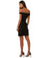 ფოტო #2 პროდუქტის Women's Sequin Floral Cocktail Dress