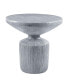 Laddie End Table, Weathered Gray Finish