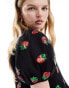 Фото #4 товара Sister Jane embellished crop top in strawberry sequin