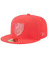 Men's Red Las Vegas Raiders Color Pack Brights 59FIFTY Fitted Hat