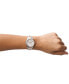 Фото #4 товара Часы и аксессуары Fossil Женские наручные часы Rye Multifunction Silver-Tone Alloy, 36мм