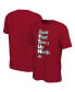 Фото #1 товара Men's Scarlet Ohio State Buckeyes Michigan-Ohio State Rivalry T-shirt