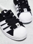 Фото #3 товара adidas Originals Superstar Supermodified trainers in black