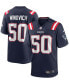 Фото #1 товара Men's Chase Winovich Navy New England Patriots Game Player Jersey