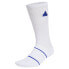 ADIDAS Logo Slouh crew socks White / Semi Lucid Blue, 43-45 - фото #1