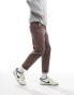 Фото #4 товара ASOS DESIGN classic rigid washed chino in brown