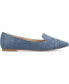 ფოტო #2 პროდუქტის Women's Mindee Pointed Toe Flats