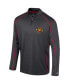 ფოტო #3 პროდუქტის Men's Black Iowa State Cyclones Cameron Quarter-Zip Windshirt