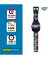 ფოტო #3 პროდუქტის Kids Justice League Multicolor Silicone Strap Smart Watch 42.5mm
