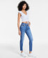 ფოტო #8 პროდუქტის Women's Rhinestone Trimmed Skinny Ankle Jeans