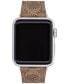 Фото #1 товара Brown Canvas Strap 38/40/41mm Apple Watch Band