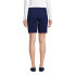 ფოტო #20 პროდუქტის Women's Mid Rise Elastic Waist Pull On 10" Chino Bermuda Shorts