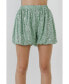 Фото #1 товара Women's Sequins Blouson Shorts
