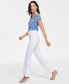 Petite High-Rise Flare Pants, Created for Macy's