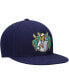 Men's Navy Field of Dreams People Will Come Snapback Hat