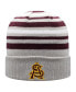 Фото #2 товара Men's Gray and Maroon Arizona State Sun Devils All Day Cuffed Knit Hat