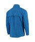 ფოტო #2 პროდუქტის Men's Blue Winnipeg Jets Alternate Logo Rinkside Mock Full-Zip Jacket