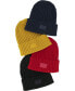 Фото #4 товара Men's Ghost Ribbed Knit Beanie Hat