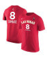 ფოტო #2 პროდუქტის Men's Liz Cambage Red Las Vegas Aces Explorer Edition Name Number T-shirt