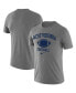 Фото #3 товара Men's Heathered Gray West Virginia Mountaineers Retro Football Lockup Legend Performance T-shirt