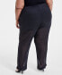 ფოტო #2 პროდუქტის Trendy Plus Size Printed Mesh Pants, Created for Macy's